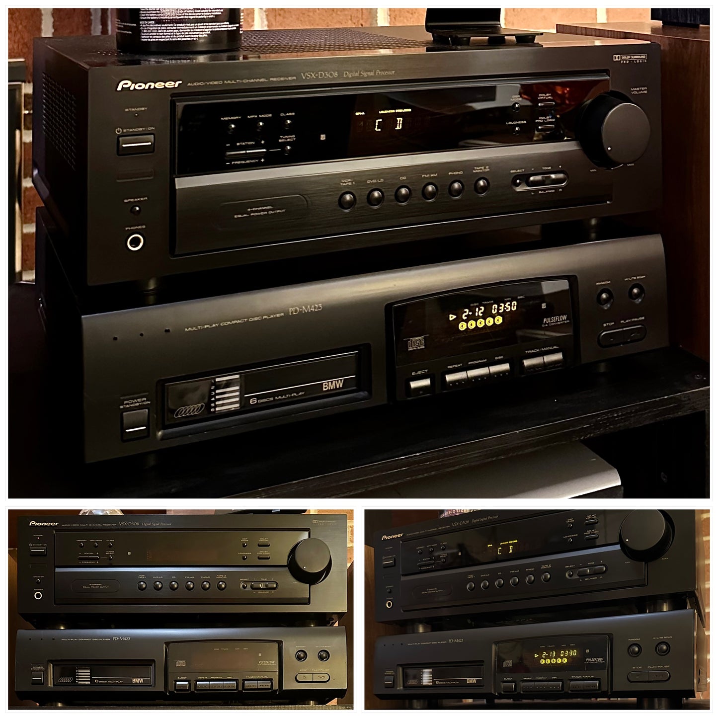 Pioneer-Technics System, Receiver + Bluetooth, 6 Disc CD Player, Pioneer  & Technics Speakers!!!!!!